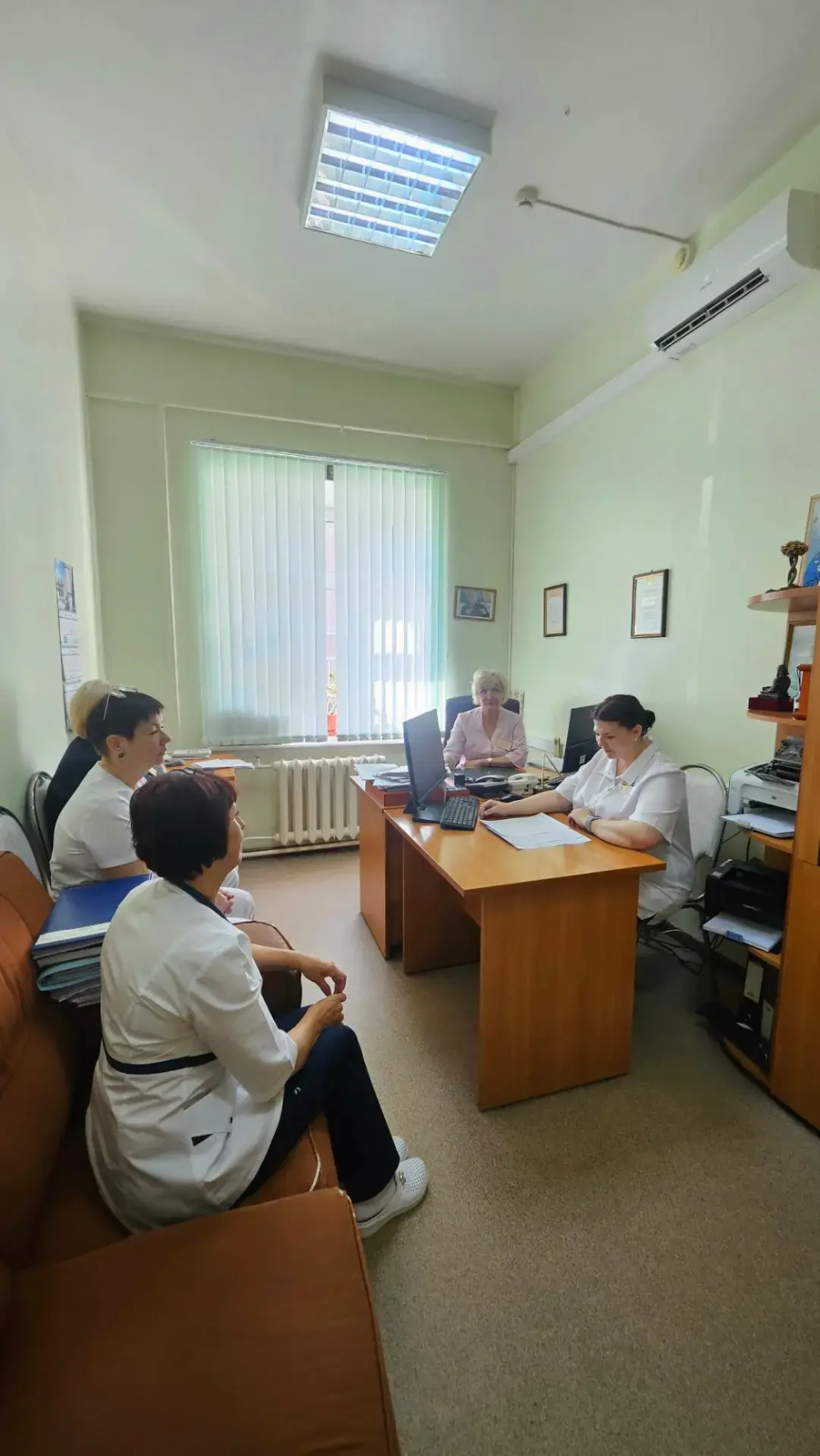 Плановое обучающее занятие для среднего медицинского персонала