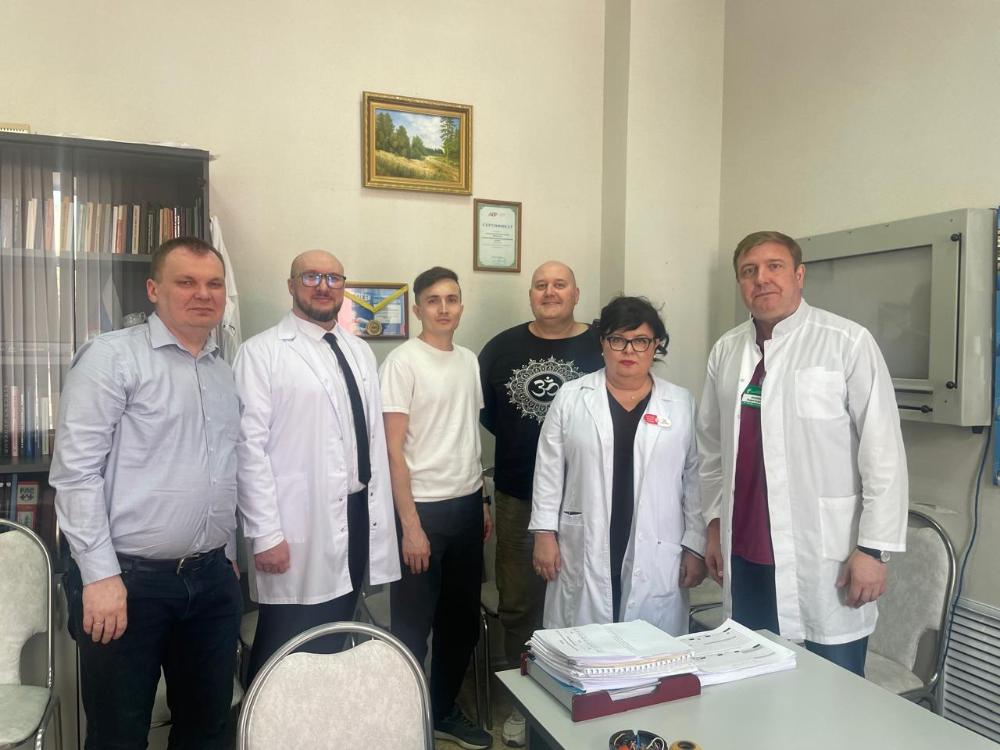 Рабочая группа под руководством заведующего централизованной цитологической лаборатории республиканского клинического онкологического диспансера имени профессора М.З. Сигала г. Казань Тихомирова Романа Германовича