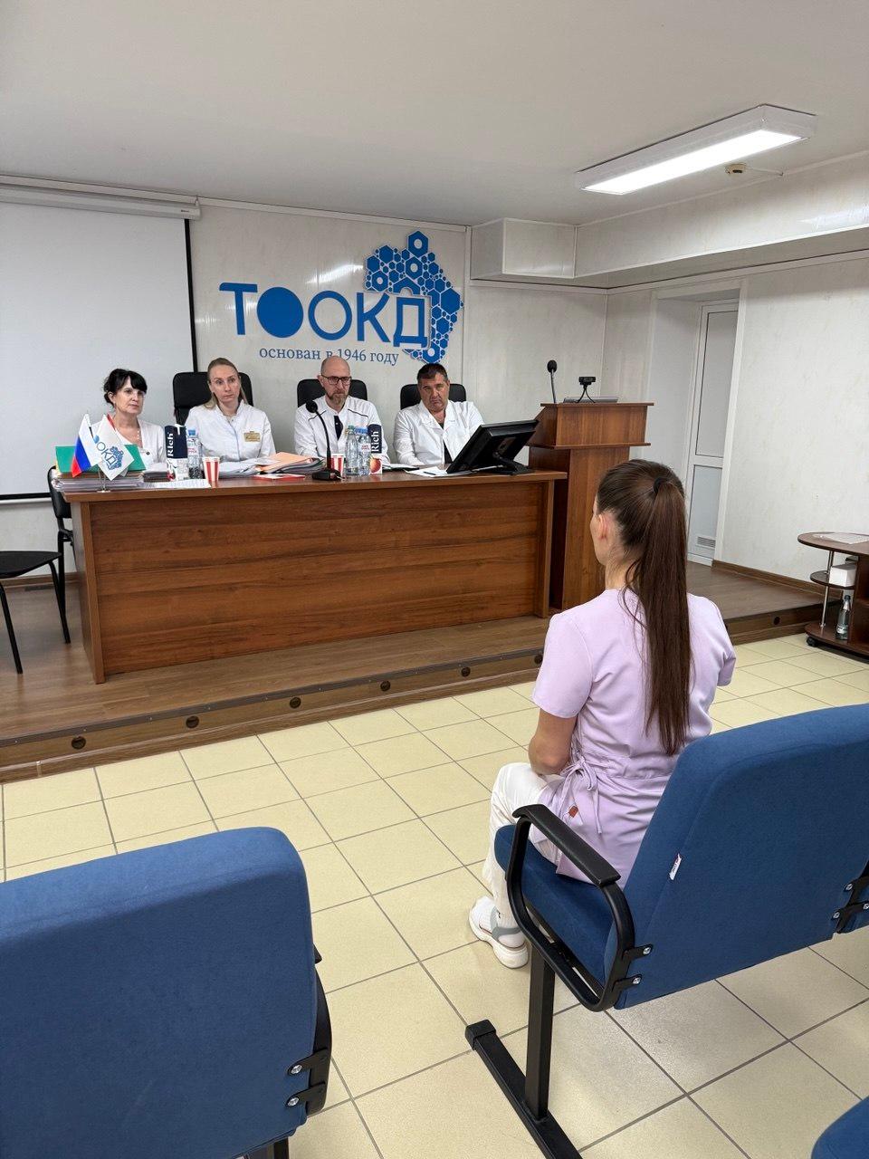 В ГБУЗ «ТООКД» состоялась плановая аттестация среднего медицинского персонала