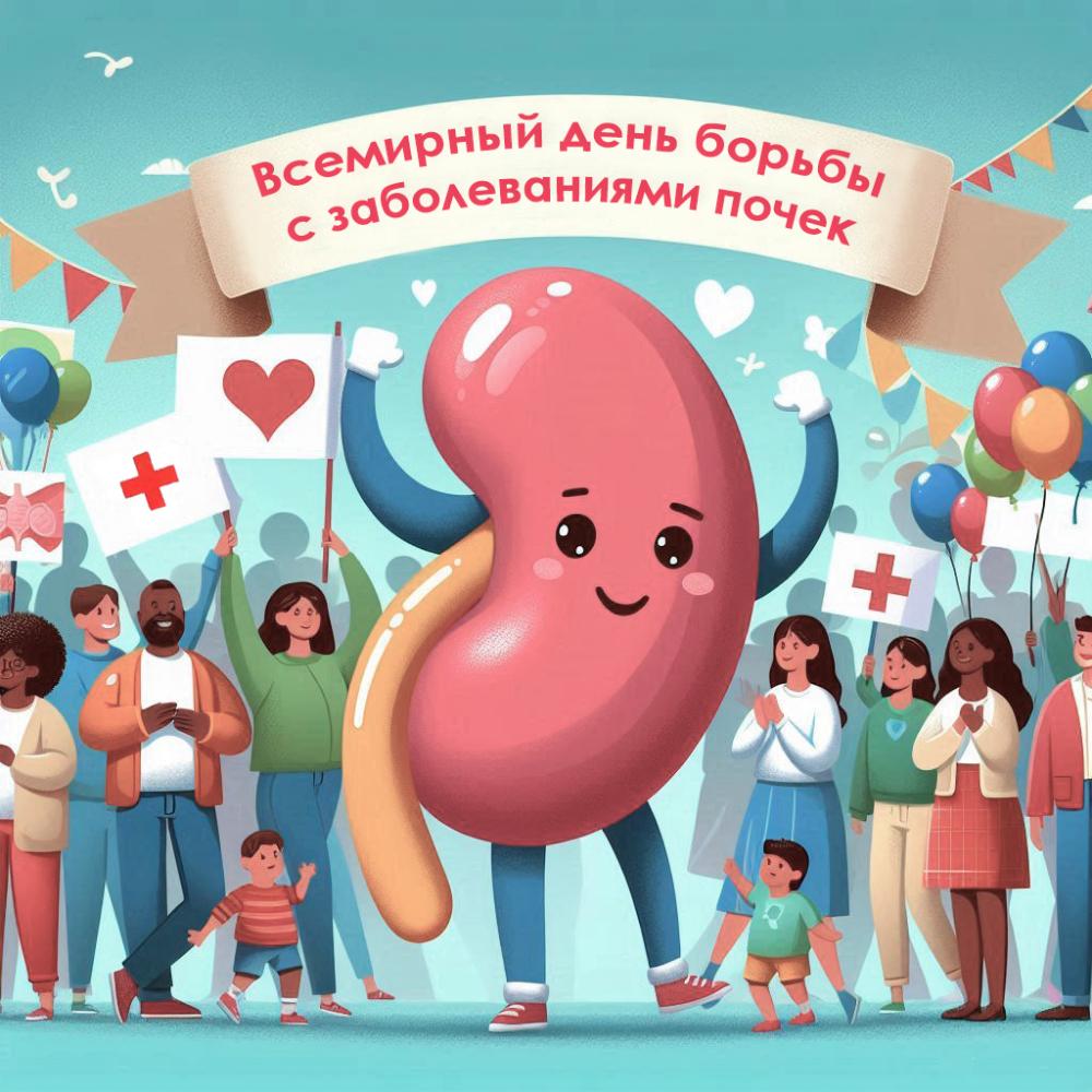 🎗️ Всемирный день борьбы с раком почки