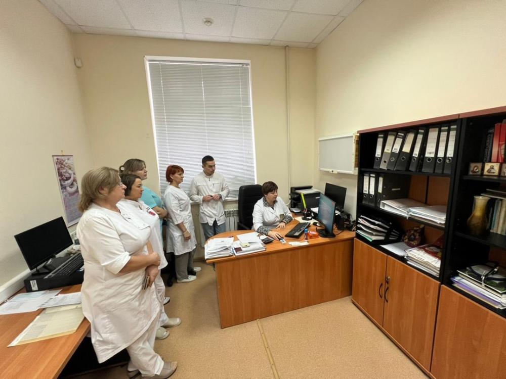 15.01.2025г  заведующая отделением радионуклидной диагностики и терапии Абакумовой Г.Н. представила первые полученные результаты